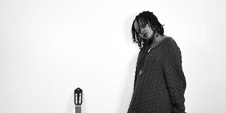 Black and white image of MYER