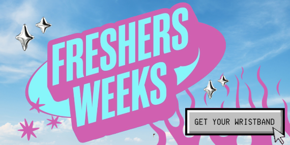 Image: Freshers week poster
